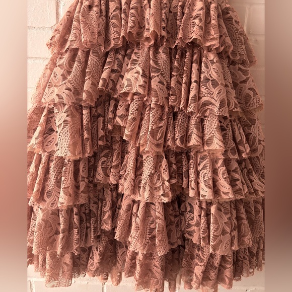 Joyfolie Teens Dress color MAUVE - Picture 4 of 7